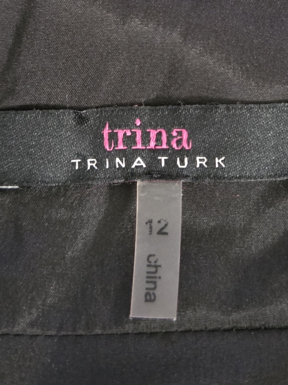 Trina Turk Women's Floral Sleeveless V-Neck Midi Sheath Dress Size 12 - Picture 10 of 10